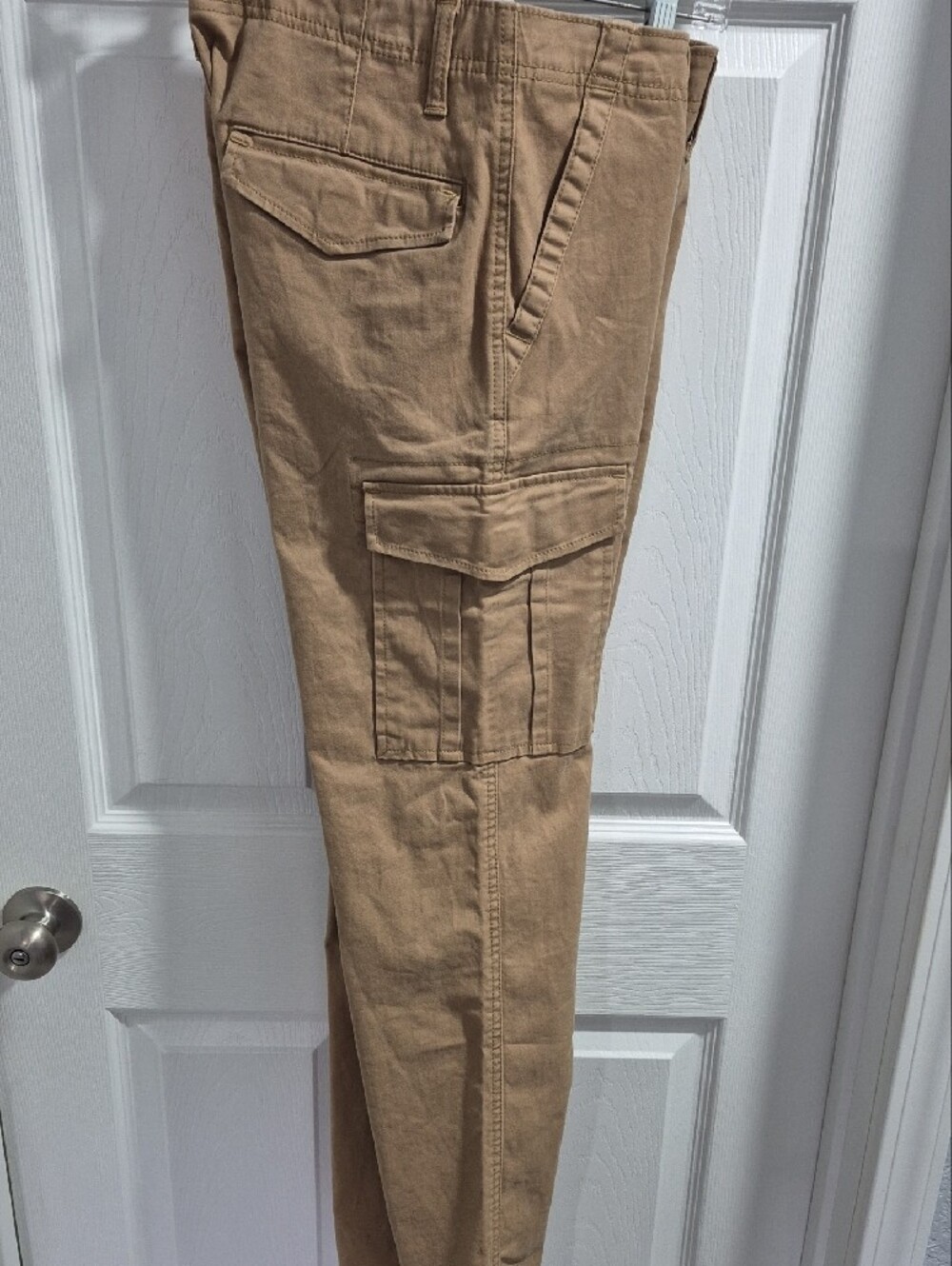 U.S. Polo Assn. Tan Cargo Pants with Flap Pockets 30X32 - Picture 4 of 7